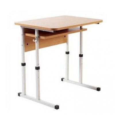 Стіл 1-місний з полицею, №4-6 БРІК